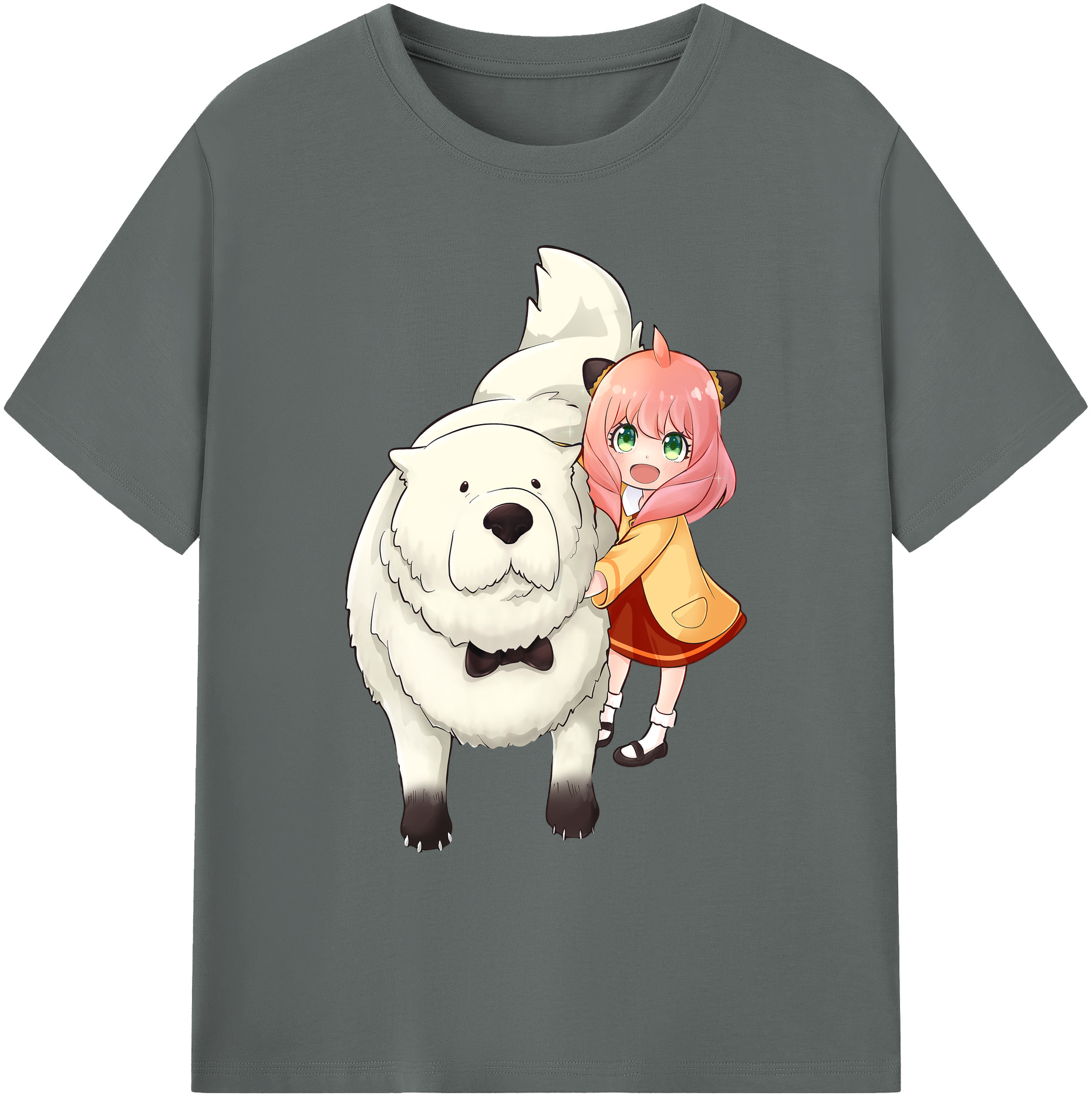 （画像用） SPY×FAMILY间谍家家酒 綿100％ メンズ半袖Tシャツ｜肌触りやわらか＆通気性